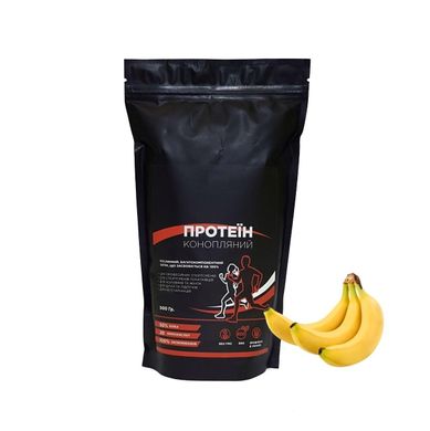 Конопляний протеїн 500 гр зі смаком банану ТМ Олійниця