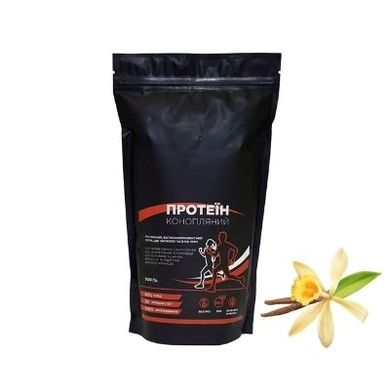 Конопляний протеїн зі смаком ванілі 500 г ТМ Олійниця
